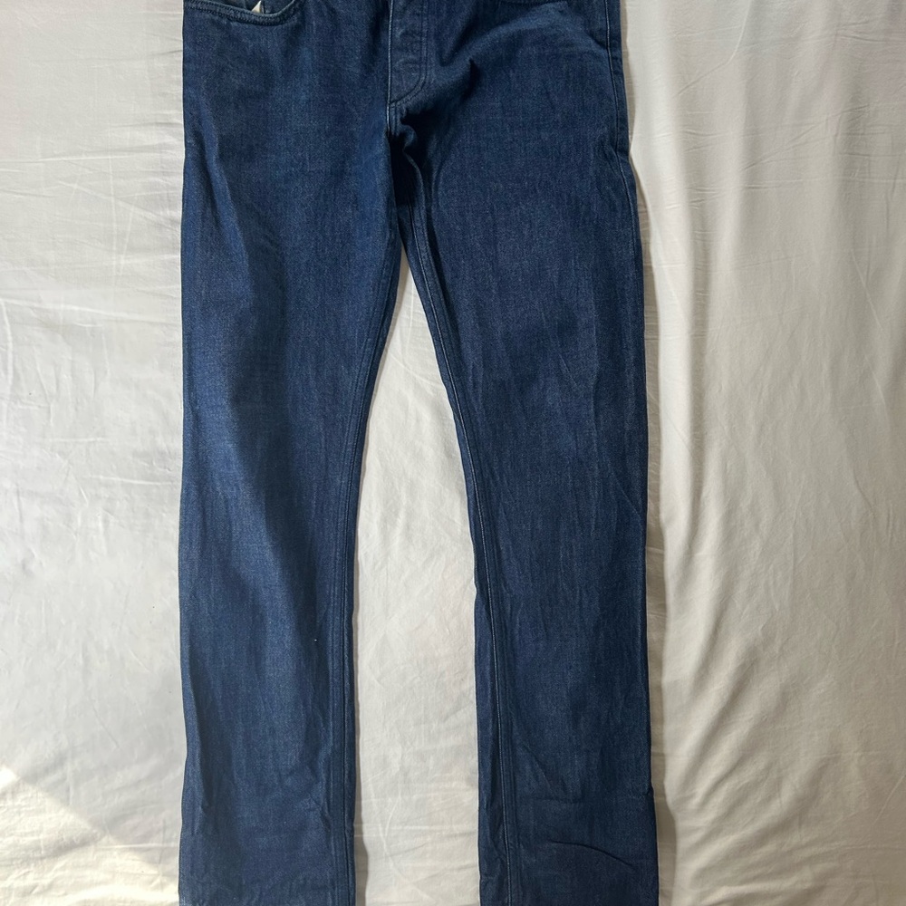 Gustin Dark Indigo Straight Jeans